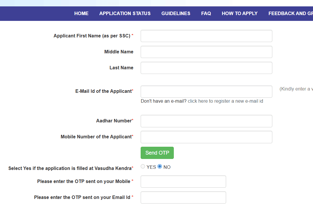 Bihar Student Credit Card Yojana Registration Process