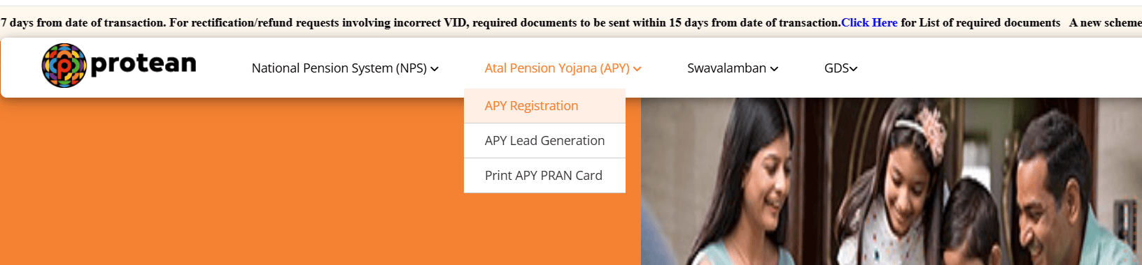 Atal Pension Yojana Online Apply